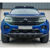 Vw Amarok 2023 On V2 Black Powder Coat Front Spoiler Bar